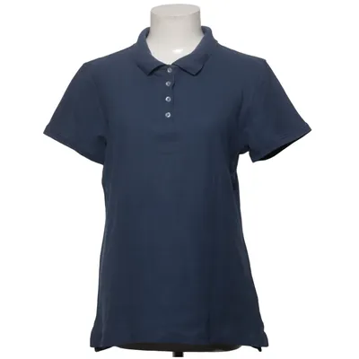 Poloshirt (Blauw) van Up 2 Fashion Elastaan, Organisch katoen
