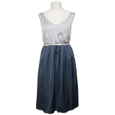 Jurk (Blauw, Grijs) van Your Face Acetaat, Elastaan, Polyester