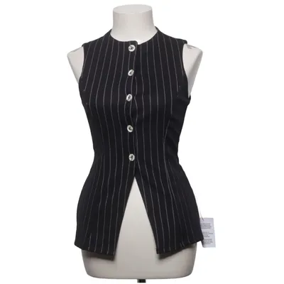 Gilet de costume (Noir, Blanc) de ASOS Design Élasthane, Polyamide, Polyester, Viscose