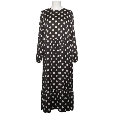 Maxi jurk (Zwart, Meerkleurig) van H&M Polyester
