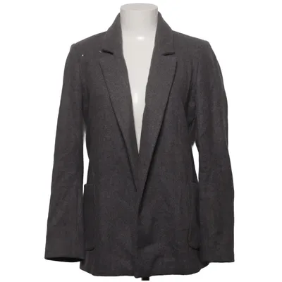 Blazer (Gray) from Cvrd Polyester, Wool