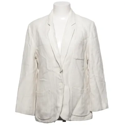 Blazer (Beige) from Master-Coat Polyester, Polyurethane, Viscose, Wool
