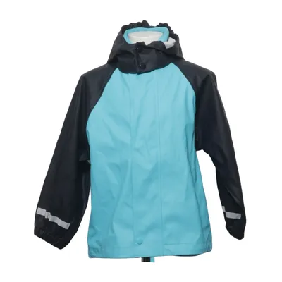 Rain jacket (Blue, Black) from Kaxs by KappAhl Polyester, Polyurethane