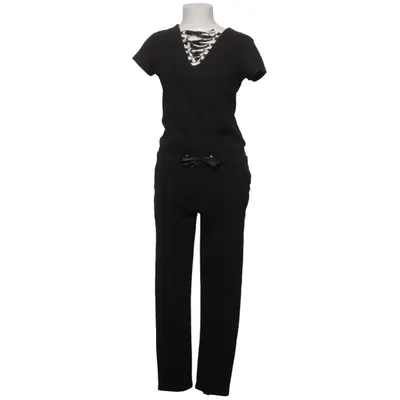 Jumpsuit (Zwart) van La Petite Parisienne Katoen, Elastaan