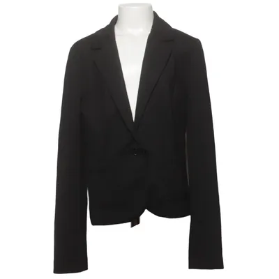 Blazer (Noir, Blanc) de H&M Élasthane, Polyester, Viscose