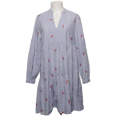 Robe (Bleu, Blanc, Multicolore) de Zwillingsherz Coton