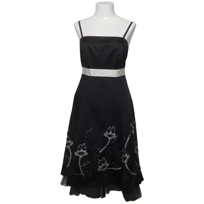 Cocktailklänning (Svart, Vit) från Steps Acetat, Bomull, Elastan, Nylon, Polyester, Viskos