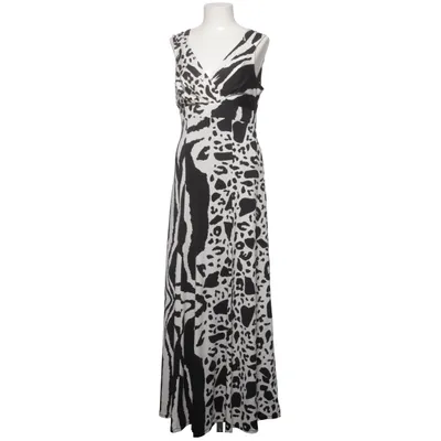 Maxikjole (Sort, Hvid) fra Star by Julien Macdonald Elastan, Polyester