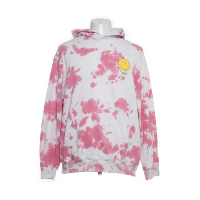 Hoodie (Pink, White) from Smiley x H&M Cotton, Polyester
