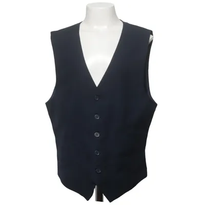 Suit vest (Black) from H&M Polyester, Viscose