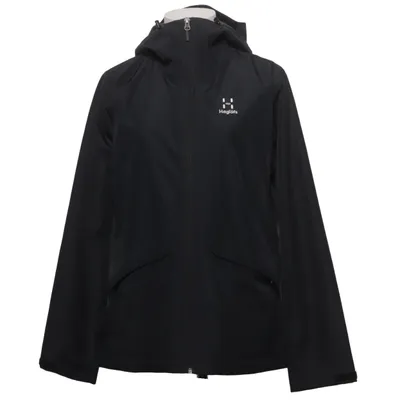 Shell jack (Zwart) van Haglöfs Gerecycled polyester