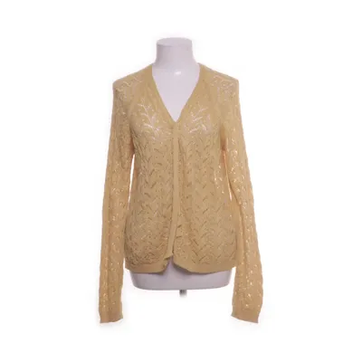 Cardigan (Geel) van Herrlicher Acryl, Linnen, Viscose