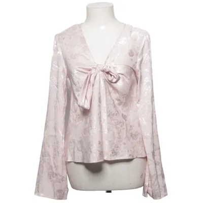 Pussy bow blouse (Pink) from Gina Tricot Recycled polyester