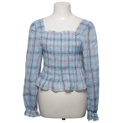 Blouse (Blue, Pink, Black) from Qed London