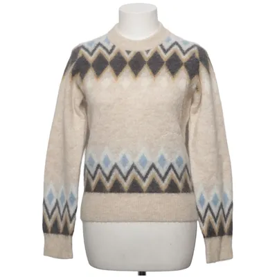 Sweater (Beige, Blå, Flerfarvet) fra Ganni Alpacauld, Polyamid