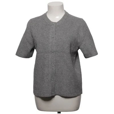 Cardigan (Gray) from Object Recycled polyester, Viscose