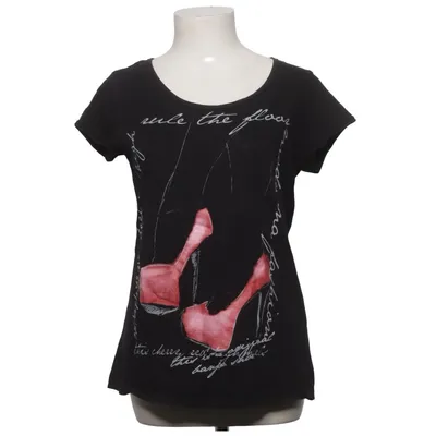 T-shirt (Black, Multicolored) from Staccato