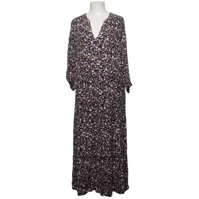 Maxikjole (Sort, Lilla, Flerfarvet) fra Ever Me Viscose