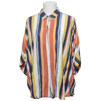 Short sleeve shirt (Blue, Multicolored) from Monki Viscose