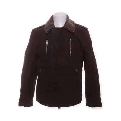 Läderjacka (Brun) från Angelo Litrico Skinn