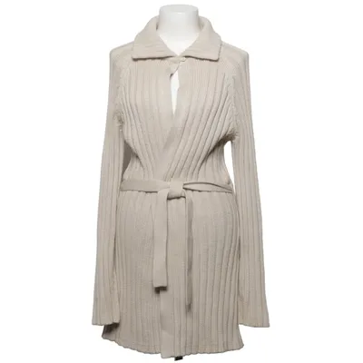 Slå om-cardigan (Beige) fra Sud Express Akryl, Bomuld
