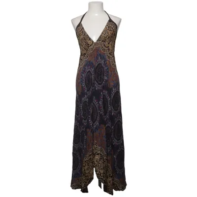 Halternek jurk (Zwart, Bruin, Meerkleurig) van Ibiza Viscose