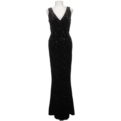 Evening gown (Black) from Collectif Vintage Polyester