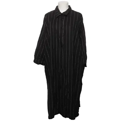 Blousejurk (Zwart) van Yoek Linnen, Polyester, Viscose
