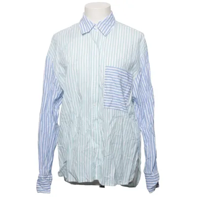 Shirt (Blue, Green, White) from Reserved Cotton, Lyocell