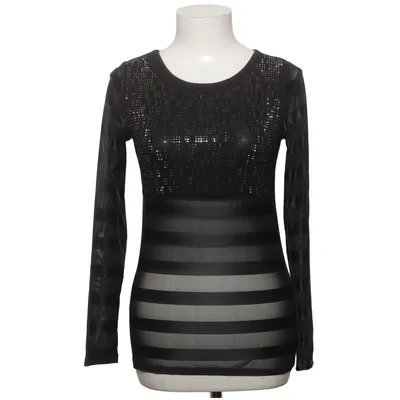 Top (Zwart) van Vince Otto Elastaan, Viscose