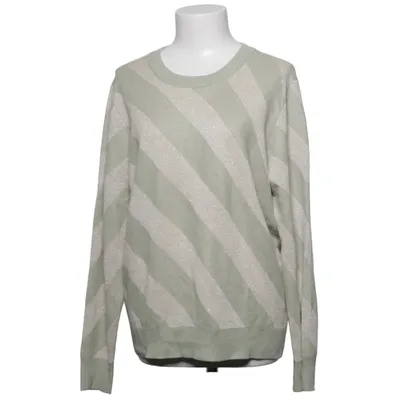 Sweater (Green, Silver) from Ichi Metallic fiber, Polyamide, Viscose