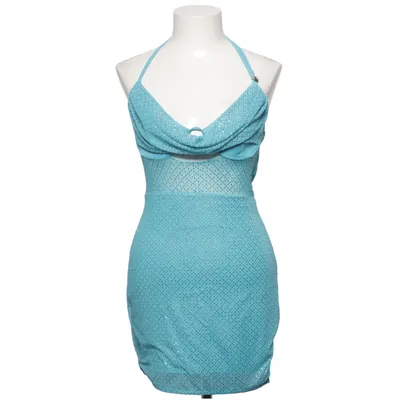 Robe de cocktail (Bleu) de Oh Polly Élasthane, Polyester