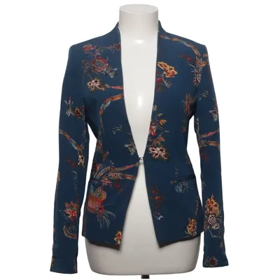 Blazer (Blauw, Meerkleurig) van Monton Elastaan, Polyester