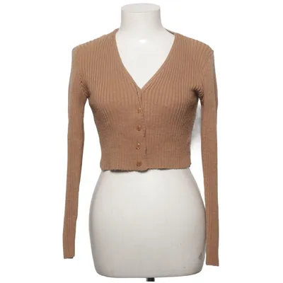 Cardigan (Marron) de Femme Luxe Acrylique, Laine