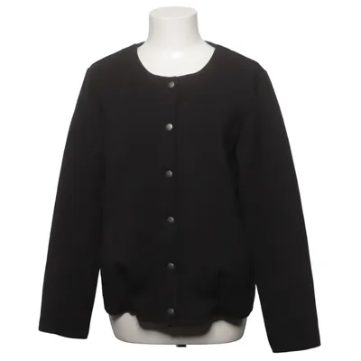 Cardigan (Noir) de VILA Clothes Coton, Élasthane, Polyester