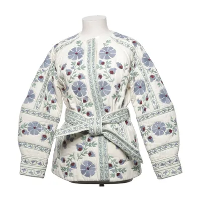 Jakke (Hvid, Blå, Flerfarvet) fra Sézane Bomuld, Modal, Polyester