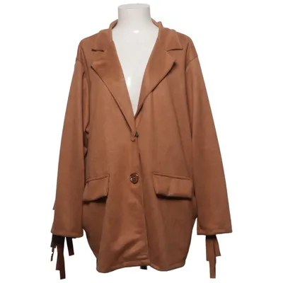 Blazer (Marron) Élasthane, Polyester