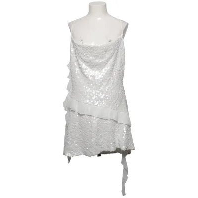 Cocktailkleid (Weiß) von Zara Elasthan, Polyester
