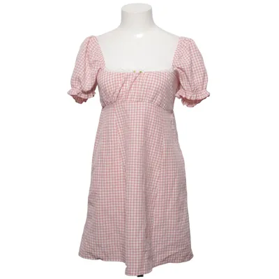 Jurk (Roze, Wit) van Miss Selfridge Elastaan, Polyester