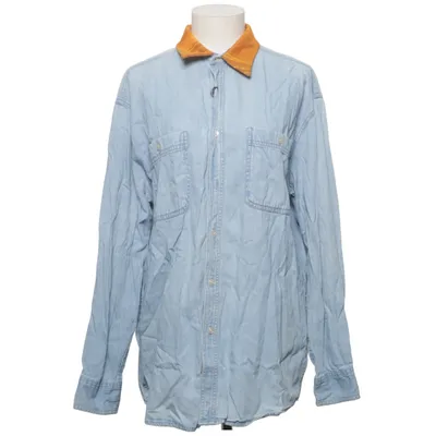 Chemise en jean (Bleu, Orange) de Rusty Coton