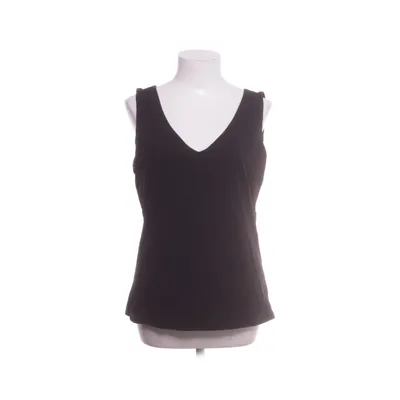 Linne (Svart) från Hallhuber Bomull, Elastan