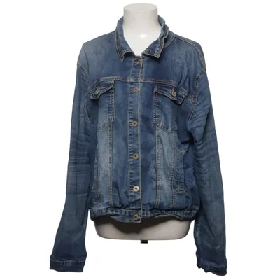 Denim jacket (Blue) from Guro Cotton, Elastane, Polyester, Viscose