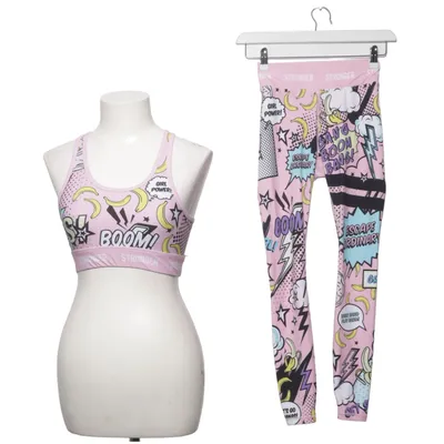 Trainingsanzug Set (Ice Cream) von Stronger Elasthan, Polyester