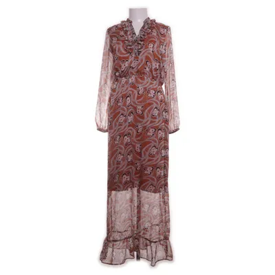 Maxi jurk (Bruin, Wit, Zwart, Meerkleurig) van East Femme