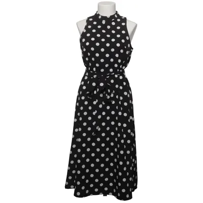 Omlottklänning (Svart, Vit) från Emery Rose Elastan, Polyester