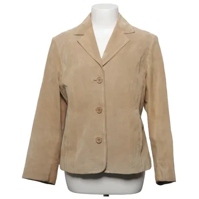 Leather blazer (Brown) from Cappuccini