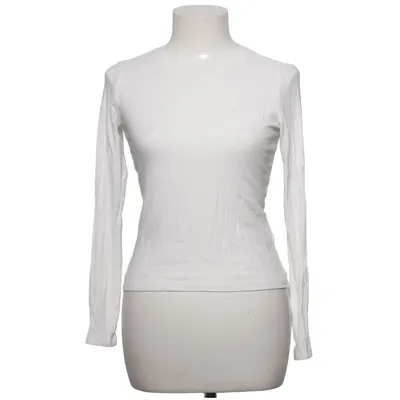 Långärmad t-shirt (Vit) från Monki Elastan, Viskos