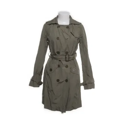 Trenchcoat (Grön) från Forever 21 Bomull, Polyester