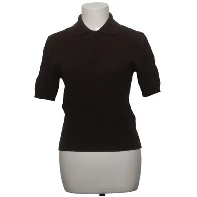 Pikétröja (Brun) från Massimo Dutti Kashmir, Ull