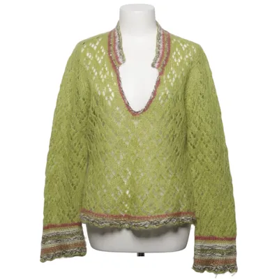 Sweater (Grøn, Flerfarvet) fra Lysgaard Akryl, Mohair
